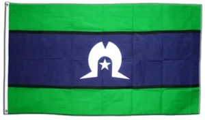 Fahne Australien Torres Strait Islands Flagge australische Hissflagge 90x150cm - Bild 1 von 1