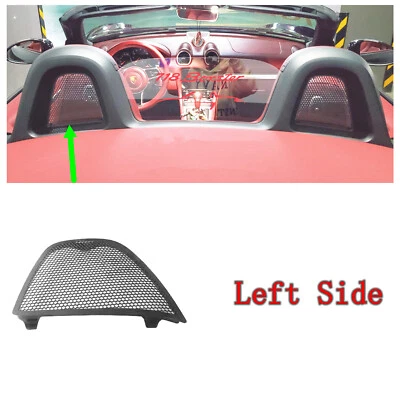 Pantalla deflectora de viento barra antivuelco lateral izquierda OE para Porsche 982 718 Boxster 2017-21 Foto 1 de 4