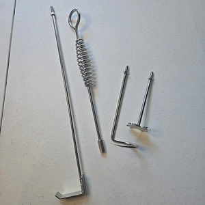 28” Ash Tool Big Green Egg Grill Stainless Charcoal Grill Accessories	 3 In 1 - Picture 1 of 9