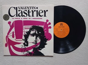 LP 33T VALENTIN CLASTRIER "La Vielle À Roue De L'Imaginaire" AUVIDIS AV 4729 EX° - Picture 1 of 4