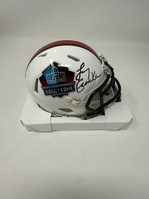 Larry Csonka Miami Dolphins Hall of Fame SIGNED AUTO Autographed Mini Helmet JSA - Image 1 of 2