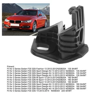 ˜Auto Headlight Bracket Headlamp Mount ABS Black Fit For 3 Series F30 F31/4 - Picture 1 of 11