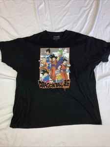 Dragon Ball Z Super DBZ Tshirt 2XL Black TOEI Animation Crunchyroll - Picture 1 of 4