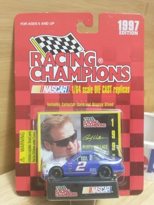 Racing Champions NASCAR 1/64 diecast #2 Fleetwood RV Rusty Wallace 1997 NIP - Image 1 of 4
