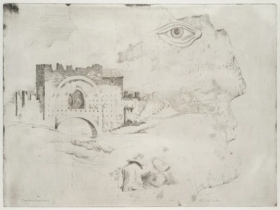 E. MAYER (*1932), Momentanismo - Momentaufnahme. Collage,  1985, Rad. Konstrukti - Bild 1 von 4