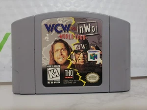 WCW vs. nWo: World Tour (1997) Nintendo 64 (N64) Game Pak Cartridge Only - Picture 1 of 5