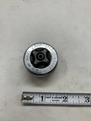 Herramienta de llave de vaso de trinquete de rueda pulgar 3/8 vintage Craftsman 43398 EE. UU. Foto 1 de 4