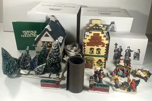 Department 56 - Dickens Village Series - Start A Tradition Set (13 pcs) #5832-7 - Picture 1 of 15