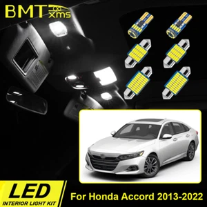 16x Interior LED Lights White Bulbs White Package Kit For HONDA ACCORD 2013-2023 - Picture 1 of 10