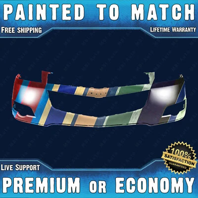 NEW Painted To Match Front Bumper Cover Replacement for 2009-2012 Chevy Traverse — 第 1/4 张图片