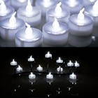 12 X LED Flameless Tea Light Tealight Candle Wedding Decoration Battery Included