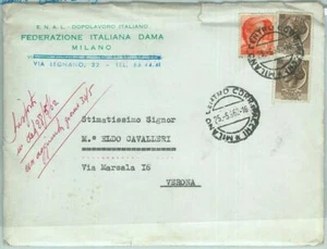 67911 - ITALIA - HISTORIA POSTAL - CUBIERTA DE CABEZA: AJEDREZ Draughts damas 1962 - Imagen 1 de 1