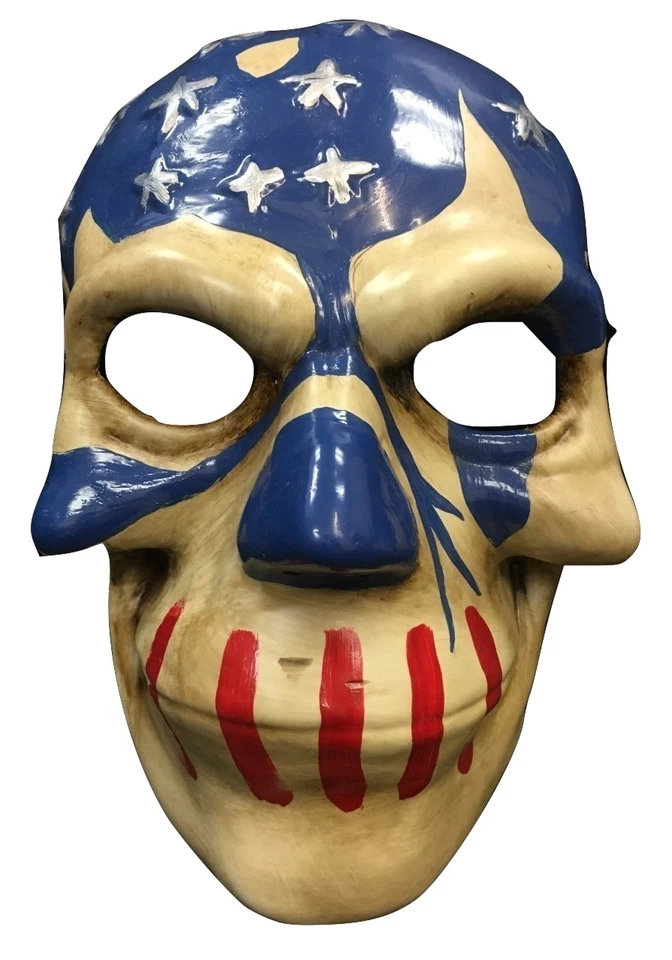 The Purge USA Plastik Film Kostüm Maske Kinder Erwachsene Cosplay Wahl Jahr 3 - Bild 1 von 1