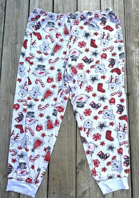 Pijama de salón Secret Treasure para mujer para dormir Navidad talla 3X 0054 Foto 1 de 4