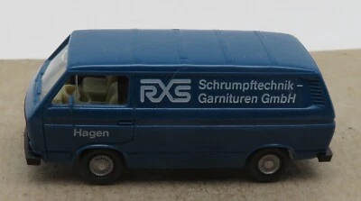 B WIKING Ho 1/87 VW Kombi Transporter T3 Rxs Schrumpftechnik Garnituren No. Box - Immagine 1 di 4