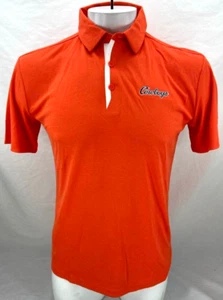 NEW Oklahoma State OSU Cowboys Columbia Golf Omni-Wick Orange Polo Shirt Men's M - Picture 1 of 8