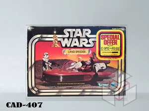 Pre-ORDER Acrylic Display Case for Vintage KENNER Landspeeder Boxed - Picture 1 of 3
