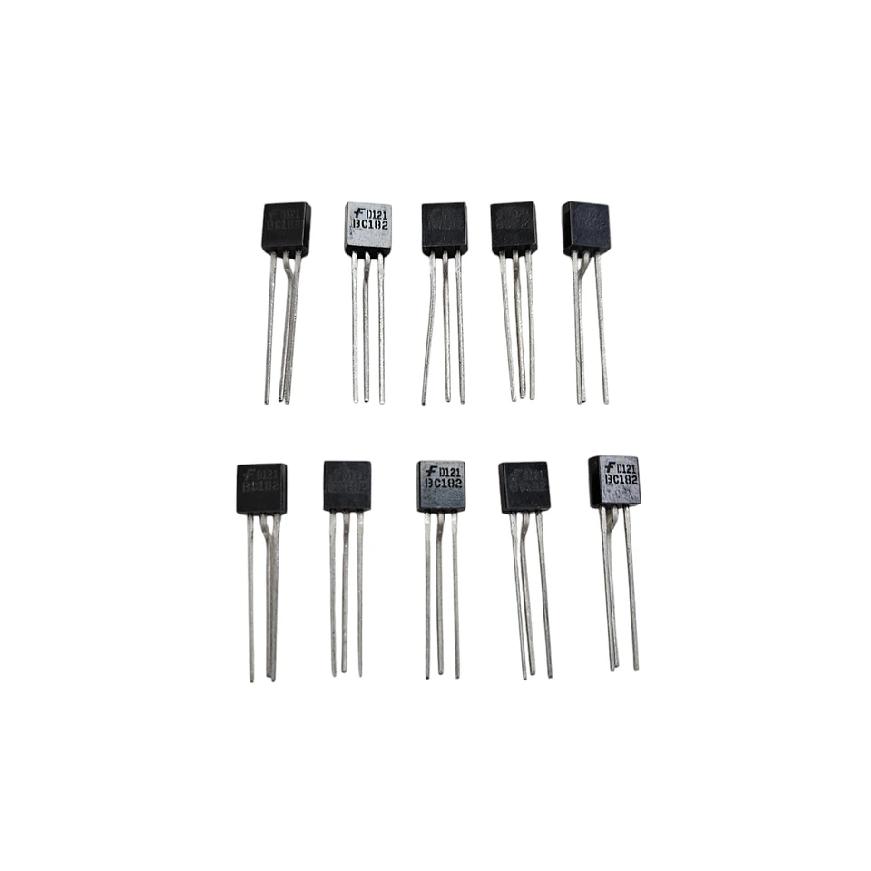 BC182 FAIRCHILD NPN GENERAL PURPOSE TRANSISTOR x10PCS - Image 1 of 1