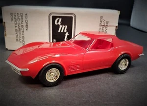 AMT ERTL 1/24 Chevy 1970 Chevrolet Corvette LT-1 Promo Car Monza Red #6108 NEW - Picture 1 of 9