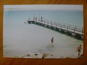 POSTCARD...MIDDLETON BEACH.. ALBANY..WESTERN AUSTRALIA....JETTY..BEACH SCENE - Imagen 1 de 2