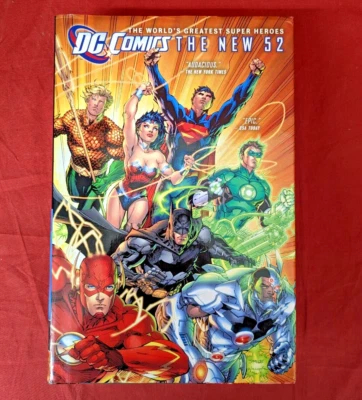 DC Comics: Nuevo 52 Omnibus exclusivo para empleados - FIRMADO/NUMERADO Jim Lee #2 ¡De 52! Foto 1 de 4