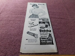 Mixed Lot (small) Vintage Original Print Ads from Magazine 1951 - Picture 1 of 2