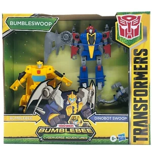 Transformers DINOBOTS UNIT - Bumbleswoop Bumblebee & Dinobot Swoop Actionfigur - Bild 1 von 6