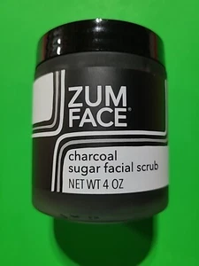 Zum Face Charcoal Sugar Facial Scrub Daily Use Indigo Wild 4oz. FACTORY SEALED - Picture 1 of 3