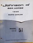 1968 Johnson Sea-Horse 5HP Parts Catalog 383037 
