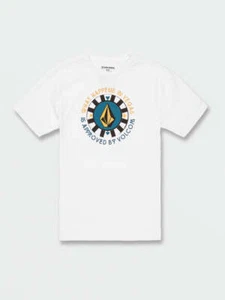 VOLCOM Men's S/S T-Shirt LAS VEGAS - White - Large - NWT - Picture 1 of 1