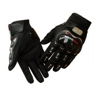 Hombres Mujeres Motocicleta Dedo Completo Guantes Pantalla Táctil Antideslizantes Mitones de Ciclismo Foto 1 de 4