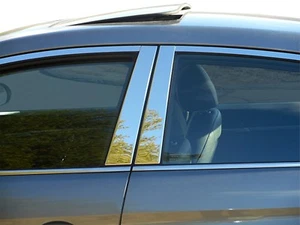 (FOR) 2017-2018 HYUNDAI ELANTRA 4 Piece Stainless Steel Pillar Post Trim. 4-door - Picture 1 of 1