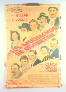 Los Muchachos Se Divierte 1941 Boys Have Fun Filmplakat - 28x42 B16-40-18 - Bild 1 von 12