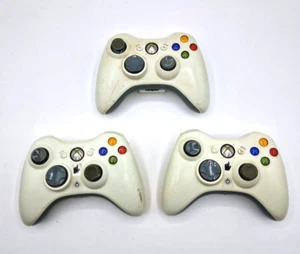 PAD Controller Xbox 360 Originale Wireless Joystick microsoft LOTTO PAL - Foto 1 di 8