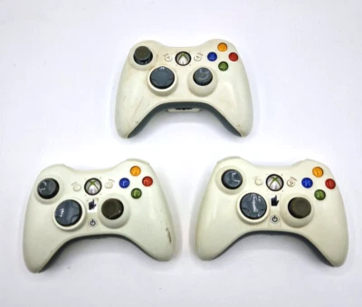 PAD Controller Xbox 360 Originale Wireless Joystick microsoft LOTTO PAL - Immagine 1 di 4