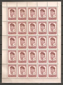 STAMPS RUSSIA FULL SHEET 1966 Ernst Thalmann German Communist Sc # 3196 MNH - Picture 1 of 1