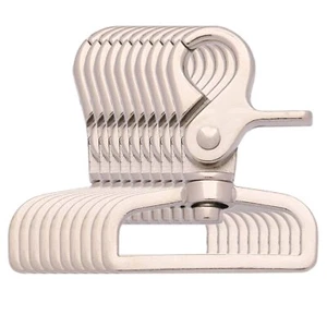 1-1/2'' Swivel Trigger Snap Hook Lobster Claw Clasp Spring Loaded Clip, Flat-... - Picture 1 of 6