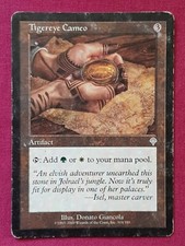Magic The Gathering INVASION TIGEREYE CAMEO single artifact card MTG