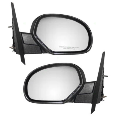 New Driver & Passenger Side Mirror Set For 2007-2013 Chevrolet Silverado 1500 - Image 1 of 3