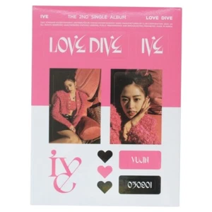 IVE Yujin - "LOVE DIVE" 2. Single Album Sticker Inklusion Kpop Neu Offiziell - Bild 1 von 1