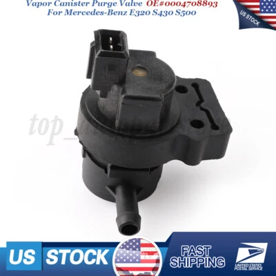 Válvula de purga de bote de vapor 0004701593 para Mercedes-Benz E320 S430 S500 1998-2006 Foto 1 de 4