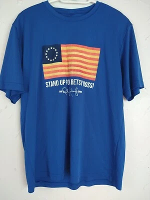 Camiseta Rush Limbaugh Betsy Ross Unisex M Azul Con Bandera EE. UU. Manga Corta... Foto 1 de 4