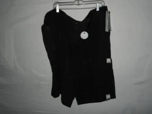 Lee Shorts Men's Size 48 Big & Tall BLACK stretch performance pants NWT - Picture 1 of 3