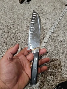 Calphalon Santoku  Knife 7" Forged No Stain Steel From Self Sharpening Set  - Picture 1 of 7