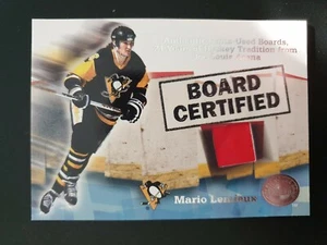 2001-02 Fleer Greats of the Game Board Certified 3 Mario Lemieux - Bild 1 von 2