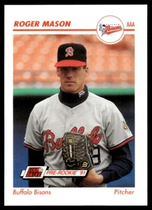1991 Line Drive AAA Roger Mason Buffalo Bisons #33 - Picture 1 of 2