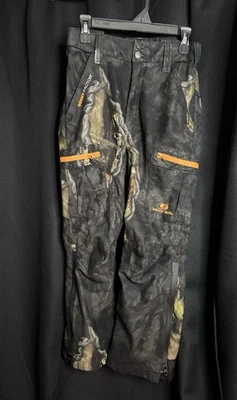 Mossy Oak Pants Boys M Scent-Factor Camo Lightweight Youth hunting Eclipse - Image 1 of 4