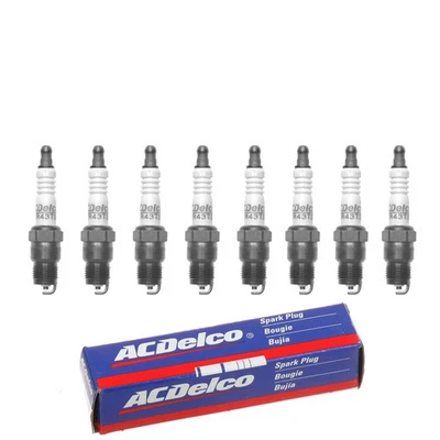 For Genuine GM ACDelco Spark Plugs CR43TS 19354425 Set Of 8 - Image 1 of 4