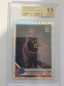 2019-20 De’Andre Hunter Donruss Optic Checkerboard BGS 9.5 #198 SSP Rookie Card - Bild 1 von 2