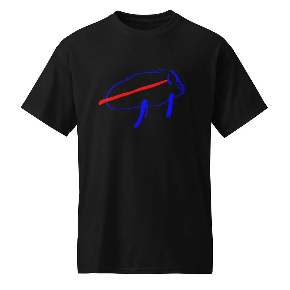 Camiseta Buffalo Bills Billustration Charging Potato. Varios colores disponibles.  Foto 1 de 1